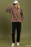 N7153 Leopard Mix Thermal Top