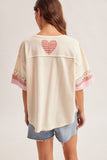 34233 Mixed Stripe Top