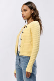 CAMBRIA CARDIGAN PALE BANANA