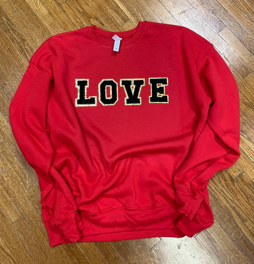 Love Chenille Sweatshirt