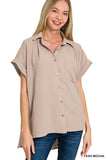 QT-7291D4 Button Down Shirt