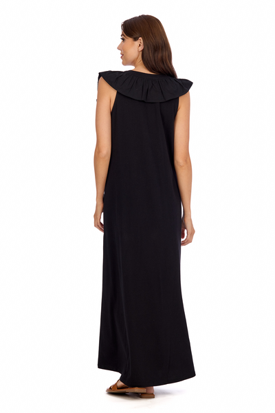 KIMI RUFFLE MAXI DRESS