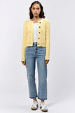 CAMBRIA CARDIGAN PALE BANANA