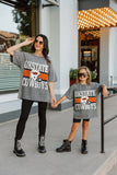 OKLAHOMA STATE COWBOYS ON THE BALL RHINESTONE TEE