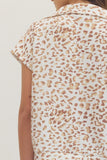 T31429 Animal Print Top