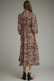 D33680 Leopard Print Dress