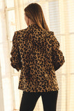 IJ19125 Leopard Blazer