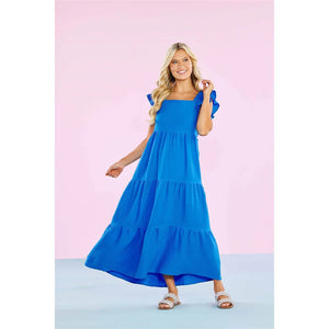 Blue Martha Maxi Dress
