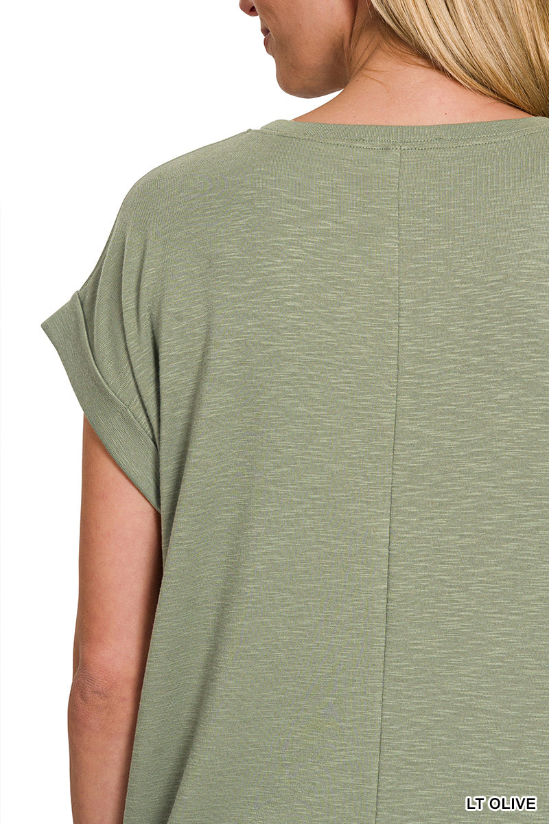 CST-3435Y Light Olive Cotton Tee