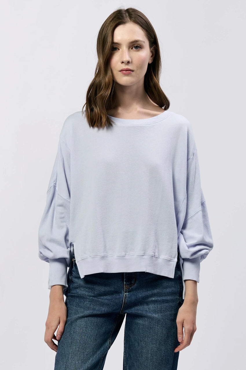 TRENTON CREW NECK SWEATER SKYWAY