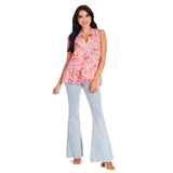 JEANETTE FLOUNCE TOP
