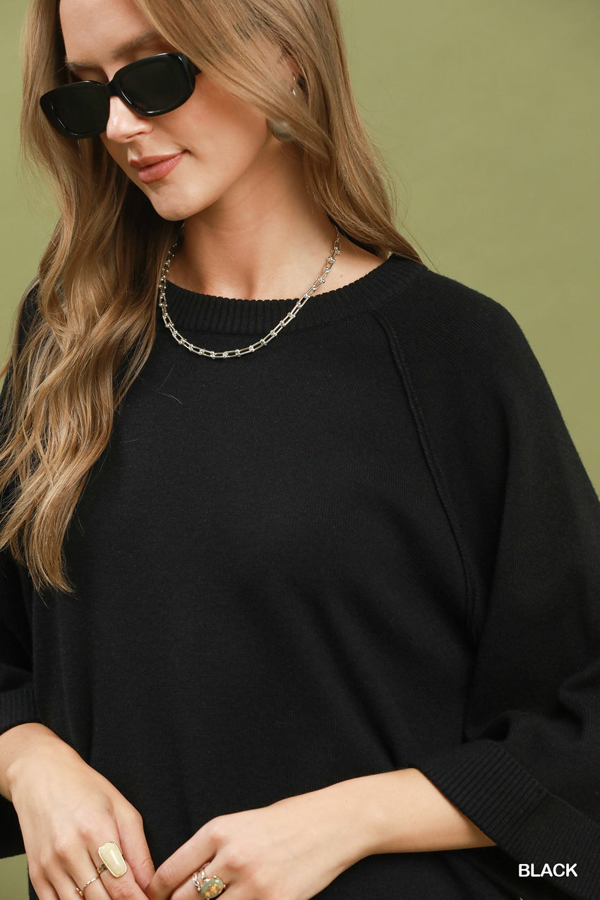 C6206 Crewneck Knit Top