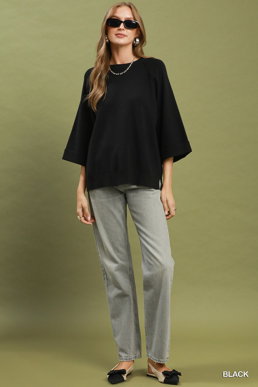 C6206 Crewneck Knit Top