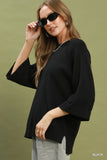 C6206 Crewneck Knit Top