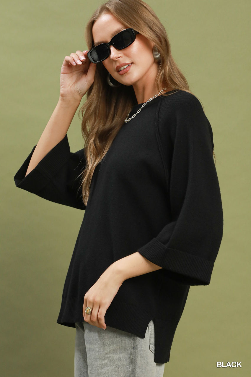 C6206 Crewneck Knit Top