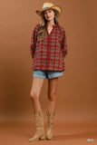 D1189 Plaid Button Down