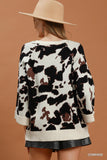 C6519 Knit Sweater Ribbed