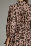 D33680 Leopard Print Dress