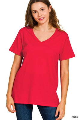 CT-3077M8 Ruby Cotton Tee