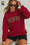 H1244 Plaid Howdy Sweatshirt