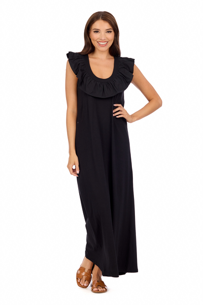 KIMI RUFFLE MAXI DRESS