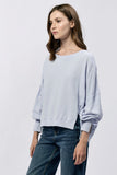 TRENTON CREW NECK SWEATER SKYWAY