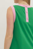D30617 Green Twiggy Dress