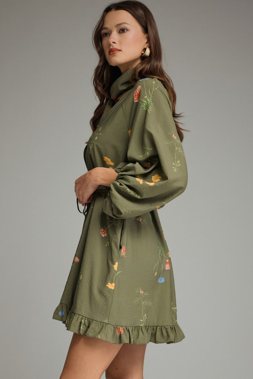 D32584 Olive Dress