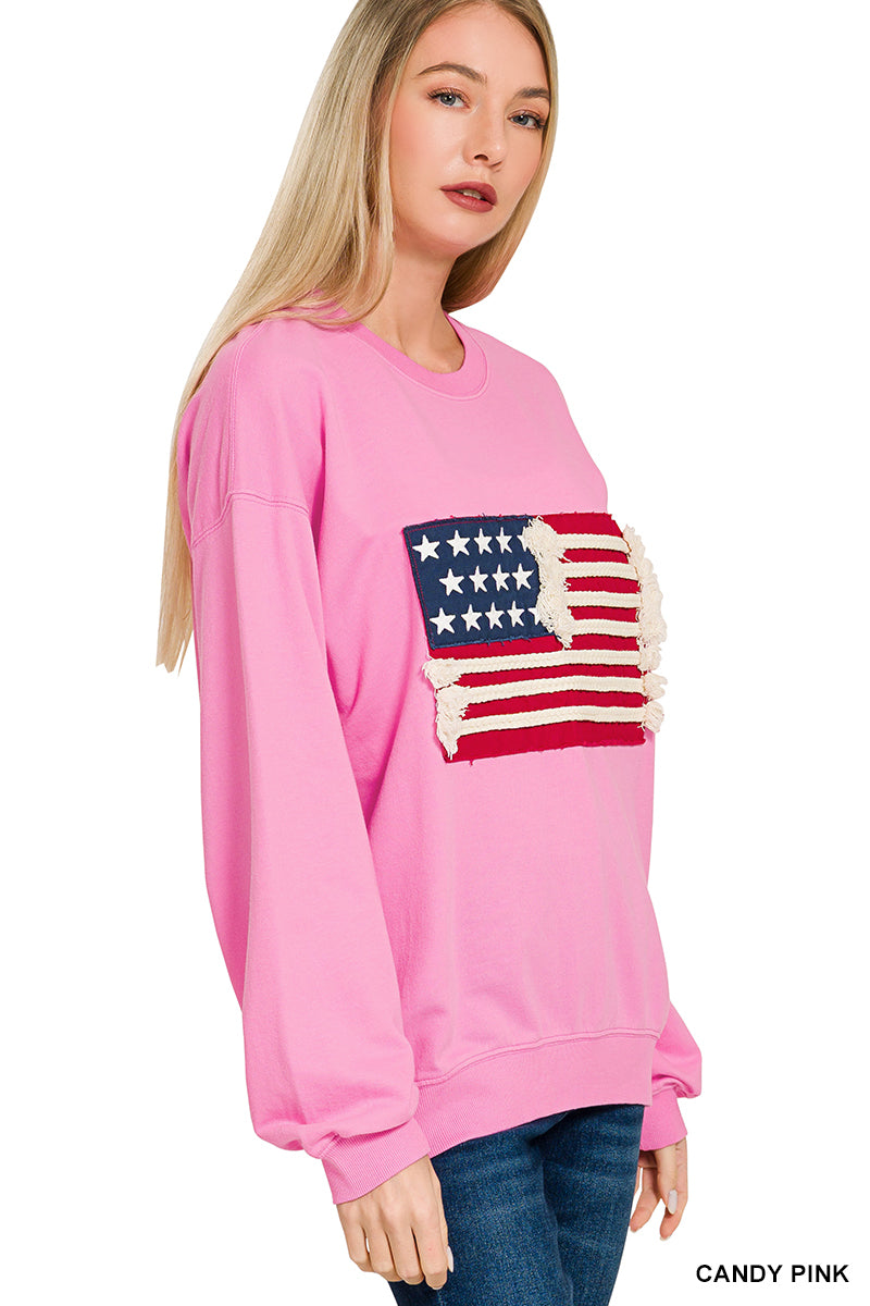 TT-5370Y Pink Am Flag