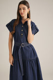 D33311 Dk Denim Dress