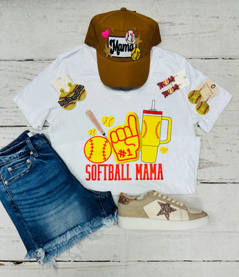 Softball Mama Tee