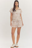 T31429 Animal Print Top