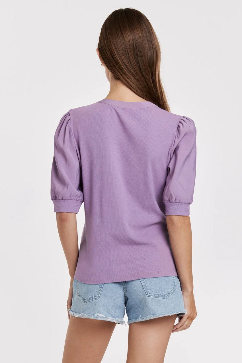 TANNER RIB HENLEY DEWY IRIS