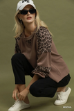N7153 Leopard Mix Thermal Top