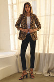 IJ19125 Leopard Blazer