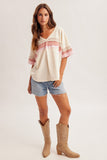 34233 Mixed Stripe Top