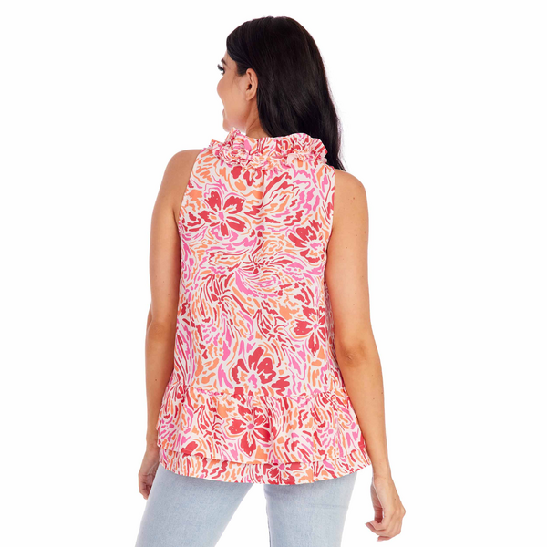 JEANETTE FLOUNCE TOP