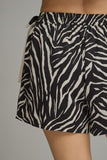 P32882 Zebra Print Skort