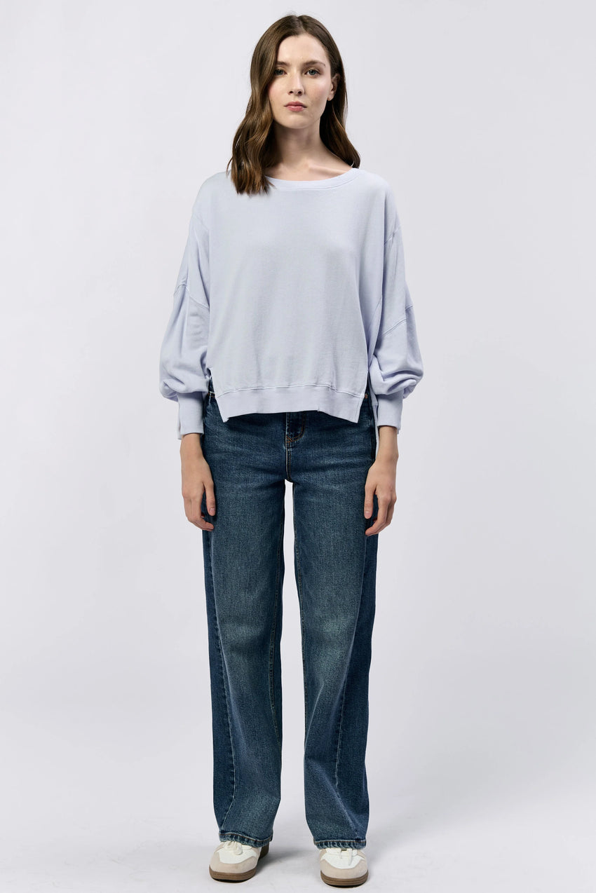 TRENTON CREW NECK SWEATER SKYWAY