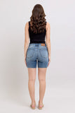 Button Fly Mid Length Shorts
