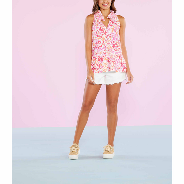 JEANETTE FLOUNCE TOP