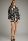 T32881 Zebra Print Top