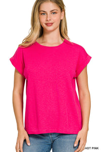 CST-3435Y Hot Pink Tee