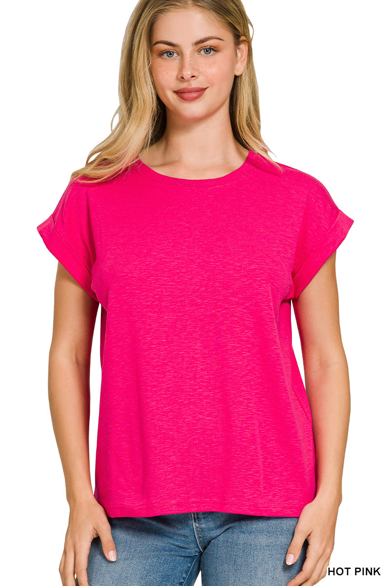 CST-3435Y Hot Pink Tee