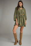 D32584 Olive Dress