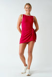 Wrap Dress Cherry