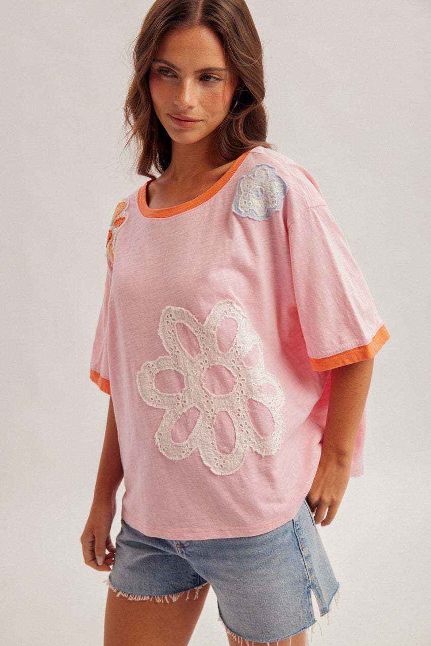 34388 Flower Patch Top