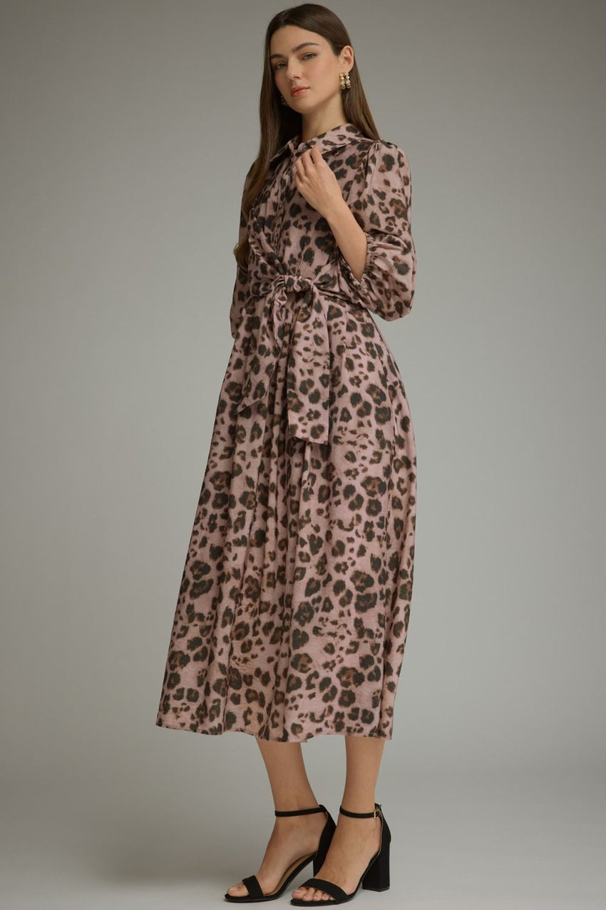 D33680 Leopard Print Dress