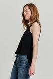 Ellis Vneck Tank Black