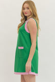 D30617 Green Twiggy Dress